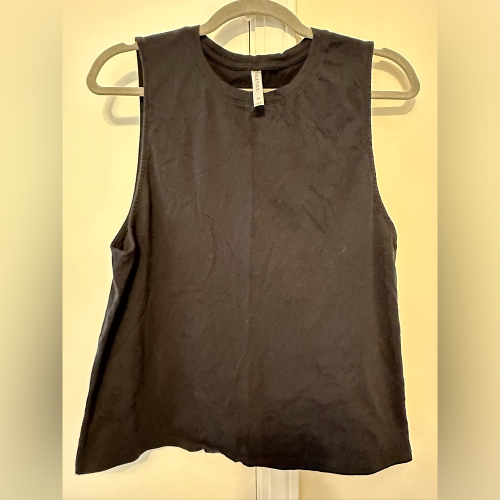 Black Fabletics workout tank size medium